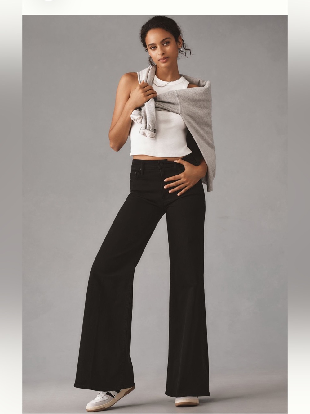 MOTHER - Lil’ Twister Sneak High Rise Wide Leg - 31